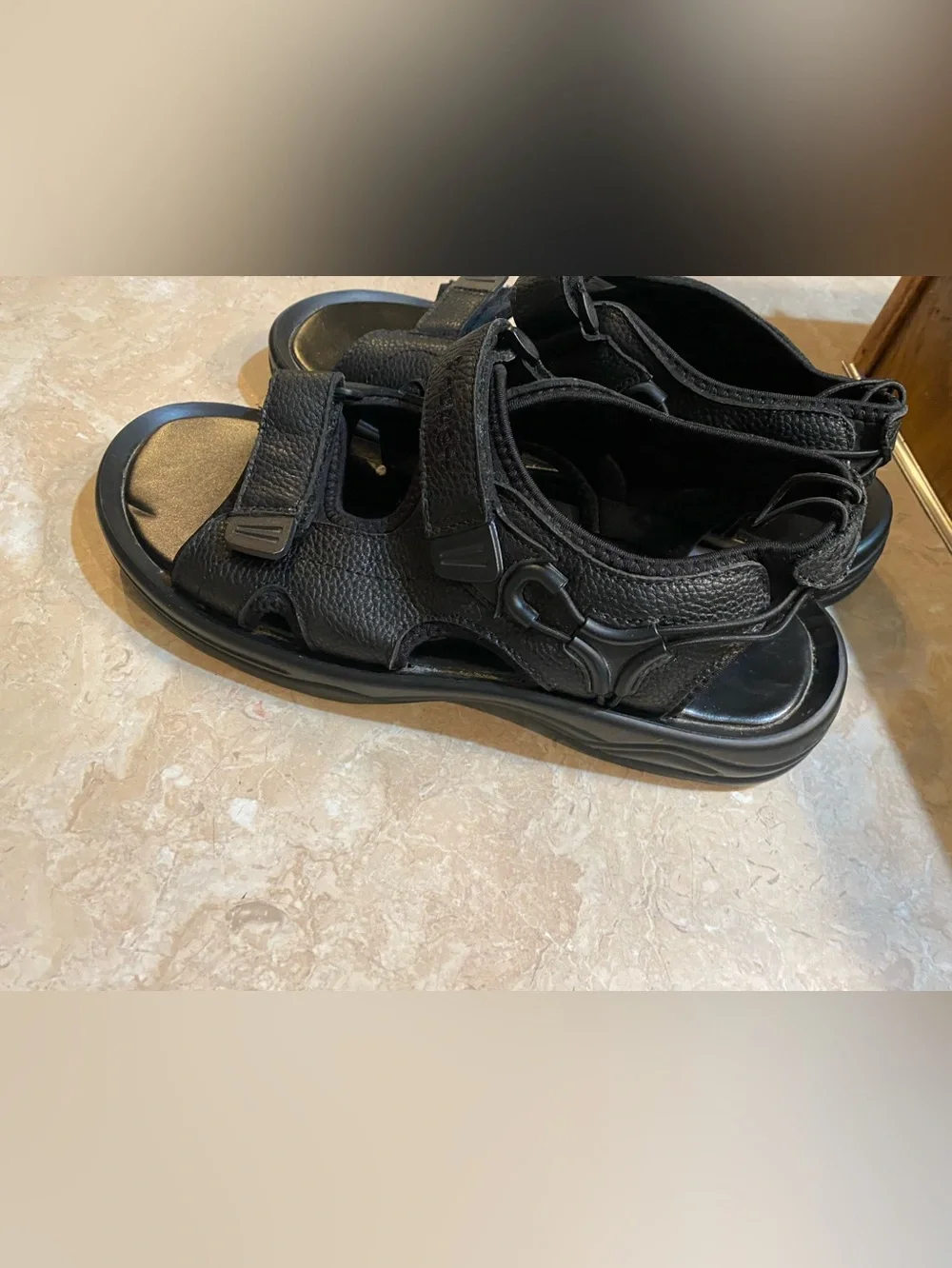 Propet Men’s Blacke Open-Toe Adjustable Sandals